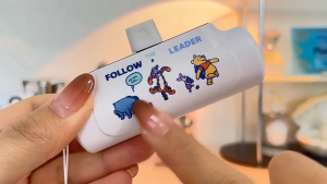 Disney พาวเวอร์แบงค์ PowerBank 5000-mAh PD22.5W มิลลิแอมป์ชาร์จเร็วขนาดเล็กกะทัดรัด น่ารัก ที่มีแคปซูลชาร์จไฟได้