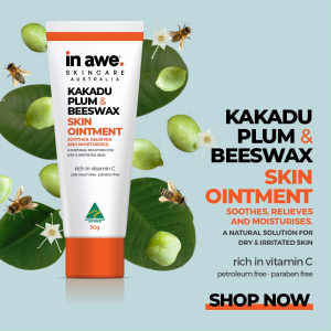 Superior Natural Alternative to Papaw - Australian Kakadu Plum Skin Ointment (50g) for Sensitive Dry Itchy Cracked Skin | Non-Stinging