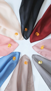kerudung segi empat polos voal premium best seller terbaru