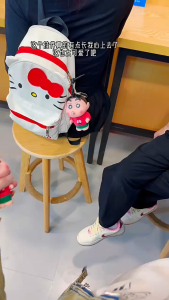 พร้อมส่ง พวงกุญแจของสะสมชินจัง ลายการ์ตูน ทนทาน สำหรับชาย พร้อมเสียงพื้นบ้าน