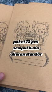 Paket Sampul Buku & Plastik 20PCS: Kualitas Terbaik
