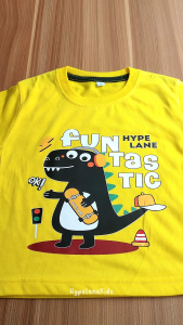 Baju Kaos Harian Anak Laki-Laki Karakter Dinosaurus Lucu Import 1 - 10 Tahun - Hypelane - DTF2