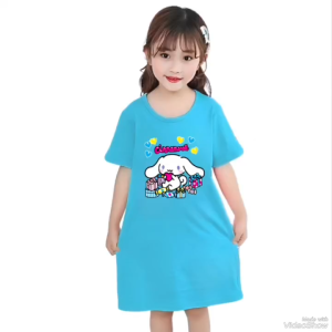 Dress Anak Perempuan CINNAMOROLL Untuk Usia 1-10 Thn