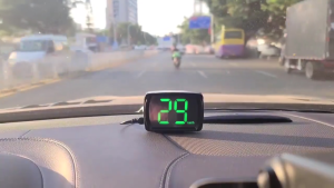 Y03 Car HUD Head-up Display KMH Speedometer GPS 2.8 Inch Big Font Speed Real Time Display Meter Clock for Automotive Accessory