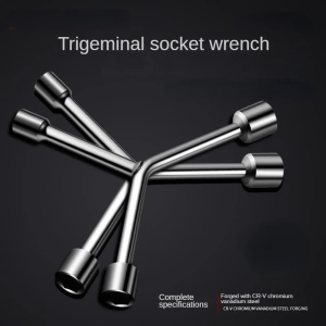 Cần Siết Chữ Y Đầu Tuýp Lục Giác 3 Size 8-10-12mm/ 10-12-14mm/ 11-13-15mm/ 14-17-19mm Cờ Lê Thông Dụng Tháp Lắp Bulong Đai Ốc