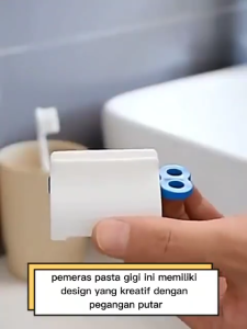 Jepitan Odol Putar & Roller Jepitan Pasta Gigi: MLH A29