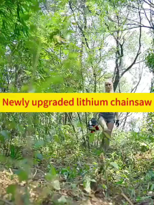 SANTINO 4/6/8/12 Inch Electric Cordless Chainsaw Branch Saw Wood Pruning Cutter Portable Gergaji Elektrik Gergaji Pokok