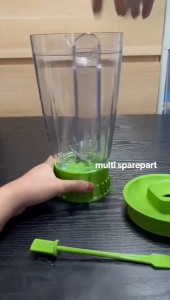 Gelas Blender Miyako JUMBO 15 L FULLSET  hijau bl 151 bl 152 ch 501 ch 502 original mika plastik