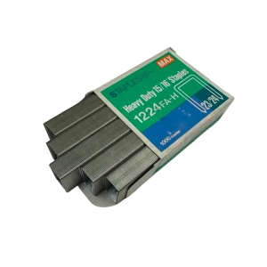 [1 Box] Max Staples 1224FA-H 23/24 (Heavy Duty 15/16" Staples / 1000 Staples per Box )