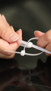 100pcs Multipurpose Nylon Cable Tie Self Locking Strap Black and White (4.8 200-400mm) II FIX-IT CORNER PH