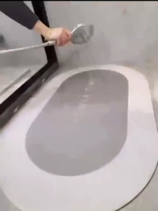 ROCO Anti-Slip Mat Non Slip Floor Mat Fast Dry Rugs Diatom Mud Carpet Water Absorption Bathroom Karpet Bilik Air 硅藻泥垫
