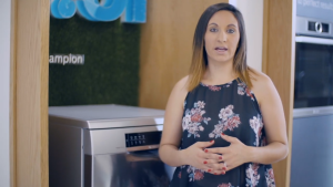 Máy rửa bát Bosch SMS6ECI04E độc lập Seri 6 Hé cửa tự động Home Connect Nhập Khẩu Đức nguyên chiếc