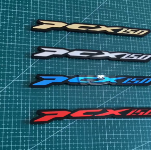 Desain Emblem Akrilik 3D PCX 150/160: Panduan Lengkap