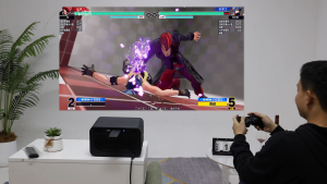 Umiio Projector 4k ultra hd Projector Mini portable Projector wifi and bluetooth led Projector Portable Video Movie Projector Beamer with HDMI with 1080p and Support Screen for Home Theater/Office