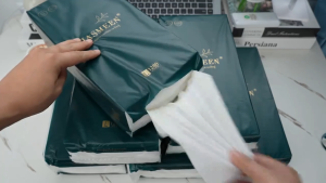 JASMEEN🔥（4 แพ็ค）กระดาษทิชชู่ กระดาษชำระ กระดาษทิชชู่เช็ดหน้า ทิชชู่เช็ดมือ 1ห่อ1280 แผ่น หนา4ชั้น 1 ลังมี 4 ห่อ