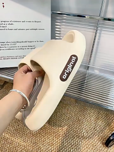 Sandals Women New Style 2024 For Women Thick Sole Super Soft Non-slip Bathing Home Dormitory Wearing Couples Sandals and Slippers Mens All-match