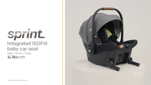 Joie Signature Sprint Infant Carrier Car Seat | ISOFIX