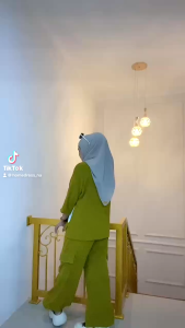 One Set Blaster Cargo Setelan Wanita Crinkle Airflow By Olivia Dress