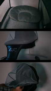 (Koopers Official Store) Koopers Lena+ Newborn Flat Bed Multi Function Remote Electronic Baby Swing | Swing Elektrik Ayunan Bayi