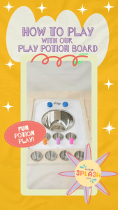 Sensory Splash Club: Fun Mixing Play Potion Board - Educational Sensory Activity Toys for Kids