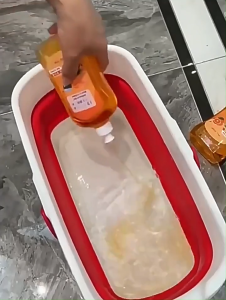 Buy One Get One Free Floor Cleaner Tile Floor Cleaning Solution Powerful Stain Remover Multi-Functional Cleaning Solution