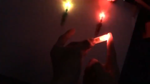 LED Spinning Rotating Pen Fidget Pen Rolling Finger Rotating Ballpoint Pens Relieve Stress Toys Anti Anxiety Gift