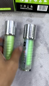 520A Zooming Flashlight Outdoor Waterproof LED Zoomable Flashlight Portable Camping Torch Light