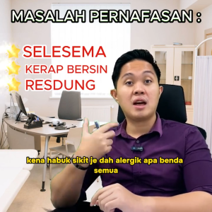 fonose hilangkan kerap alahan Resdung Bersin Selsema dan nafas berbau / resdung herba dari candawan susu harimau asli