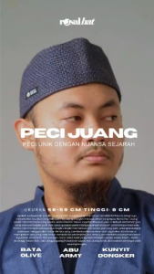 Peci Juang ROSAL Peci Kopiah Songkok Sholat Solat Shalat Pria