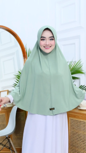 HIJAB BERGO JERSEY KOREA PED NON TALI/BERGO JERSEY DAILY PED NON TALI (Size XL)