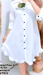 JUMBO TUNIK POLOS REMPEL - TUNIK JUMBO - TUNIK JUMBO XXXL LD 125 MODERN