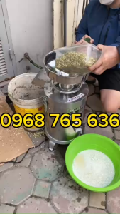 Máy nghiền đậu liên hoàn tách bã - Máy xay đậu nành công nghiệp 1800W