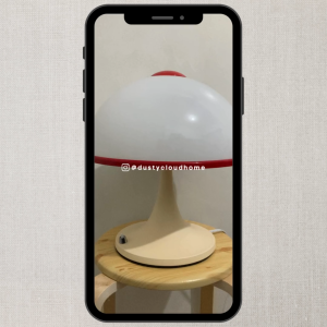 Dusty Cloud Home Retro Mushroom Lamp Midcentury Modern Post Modern
