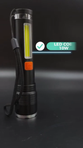 Senter LED Zoom Super Terang 15W Mitsuyama MS-1236