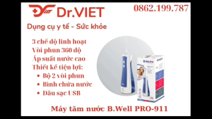 Máy tăm nước B.Well PRO-911