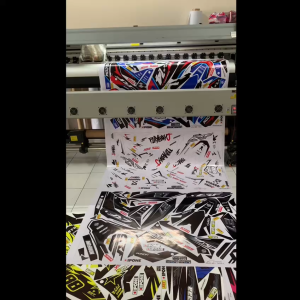 BBSticker Demak BISA HOLOGRAM Stiker Striping Aerox 155 NEW Motif Racing Axn 4