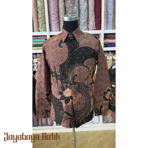 Jayabaya Batik HARSA Kemeja Katun Furing Lengan Panjang