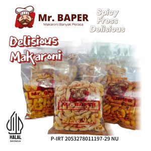 Makaroni Mr Baper 100 gram