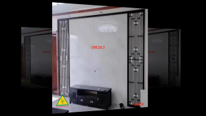 Nền tường phong cách Trung Hoa bình phong gỗ cắt CNC010 - Nội thất lắp ráp Viendong Adv