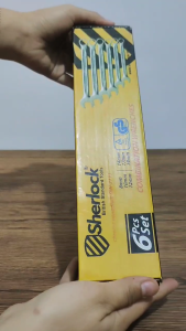 Sherlock Kunci Ring Pas Set PRO-D (6 Pcs) 8 - 19 mm CR-V DIN-3113