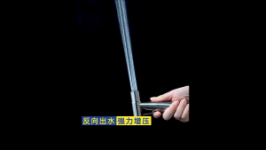 Stainless Steel Toilet Bidet Spray Black Valve Hose Holder Bathroom Shower Water Spray Head