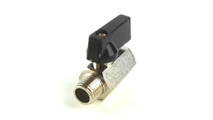 Mini Ball Valve 1/4" inch Male - Female Sparepart Dental Unit