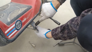 รถมอไซค์ขาตั้งข้าง ขาตั้งรถมอไซค์ ขาตั้งมอเตอร์ไซค์ WAVE มั่นคง ตัวยึด ที่ยึดติด