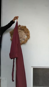 Maxi Dress Wanita Oversize Gamis Katun Rayon Twill Premium Busui Friendly