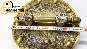 PHI 38 - Chuỳ đồng mặt bích truỳ mâm đồng  khoá truỳ then chuỳ cài cửa chốt cửa bằng đồng nhà cổ nhà thờ biệt phủ chùy đồng họa tiết trống đồn then cài của trống đồng
