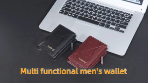 BAELLERRY D3213 Dompet Pria Bahan Kulit PU Leather Premium BAEOS