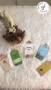 HANGTAG THANK YOU HANGTAG BERWARNA (1PAK 50 PCS)