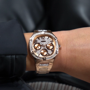 [Promo] Jam Tangan Wanita Guess GW0558L3 Duchess Rosegold Tone Multi-function Stainless Steel Strap Original Garansi 2 Tahun [✔COD][100% Authentic]