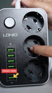 【COD】Stop Kontak USB Kabel Serbaguna Multiguna Panjang 2 Meter 6 USB Charging Anti Static High Quality