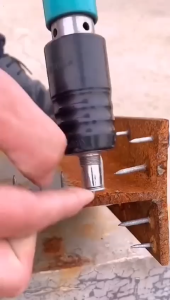 COD KWIS Alat Paku Tembak Ramset Manual Mini Nail Gun Silencer Nails 7.3mm